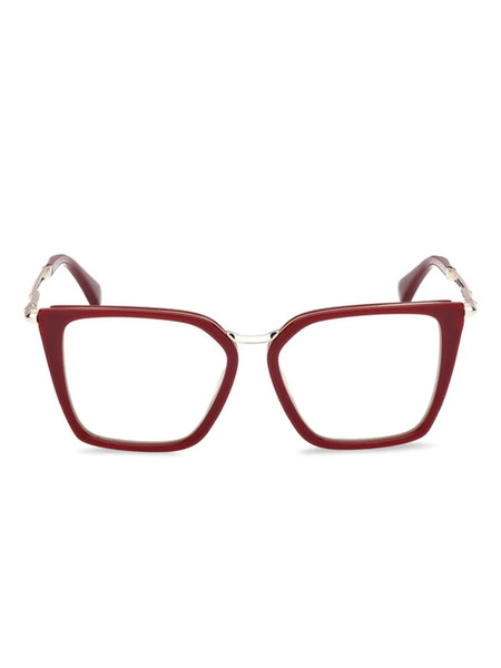  Max Mara Eyewear Logo-engraved Glasses - Red 