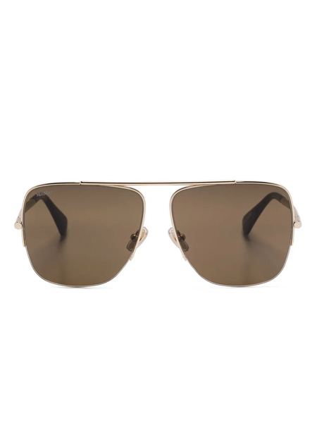  Max Mara Eyewear Mm0121 Sunglasses - Gold 