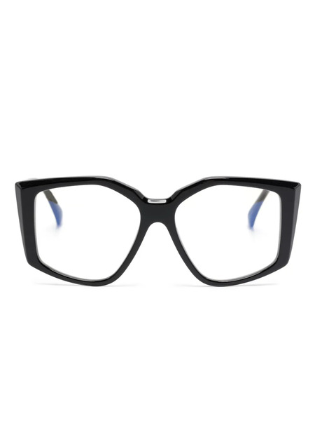  Max Mara Eyewear Oversize-frame Glasses - Black 