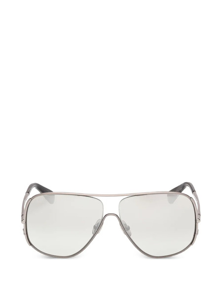  Max Mara Eyewear Pilot-frame Sunglasses - Grey 