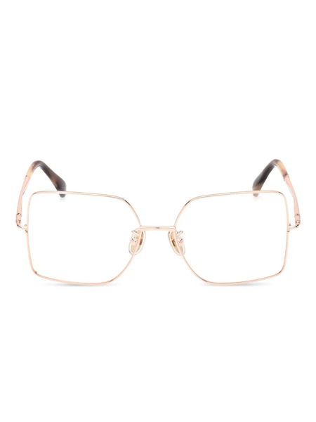  Max Mara Eyewear Square-frame Glasses - Pink 