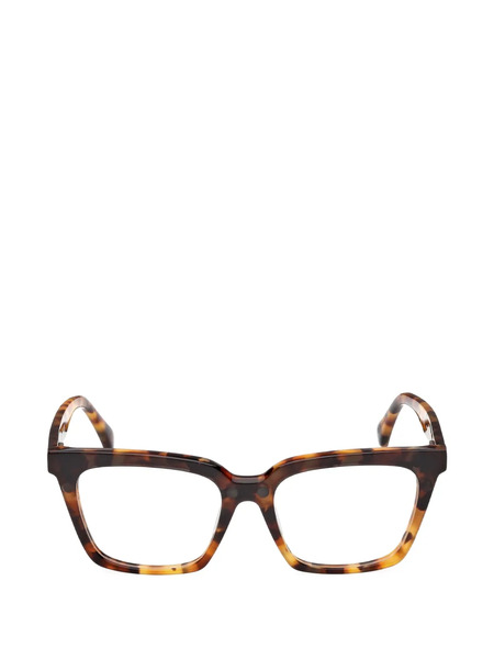  Max Mara Eyewear Square Glasses - Brown 