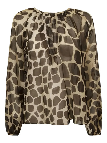  Max Mara Fionda Blouse - Brown 
