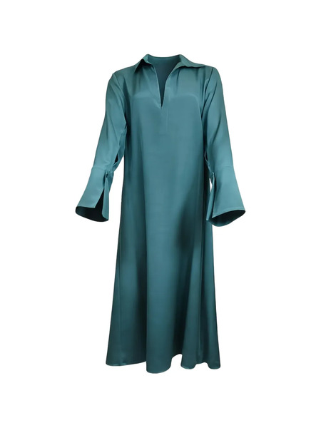  Max Mara Flared Dress - Blue 