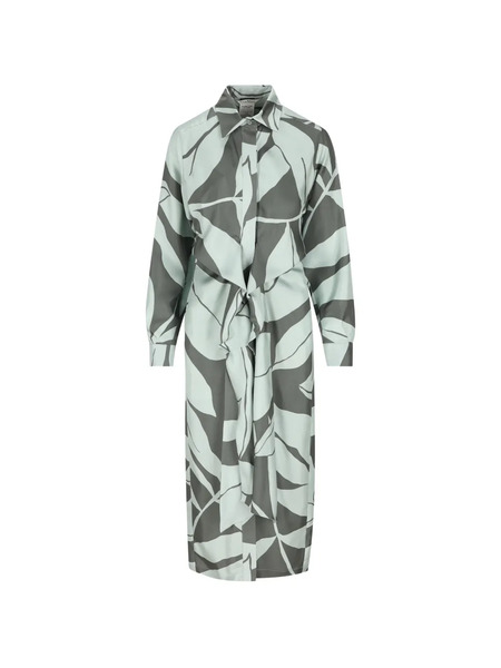  Max Mara Floral-print Dress - Green 
