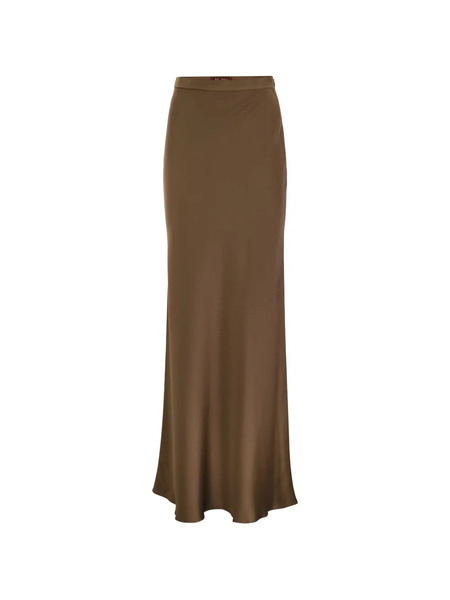  Max Mara Flowing Long Skirt - Brown 