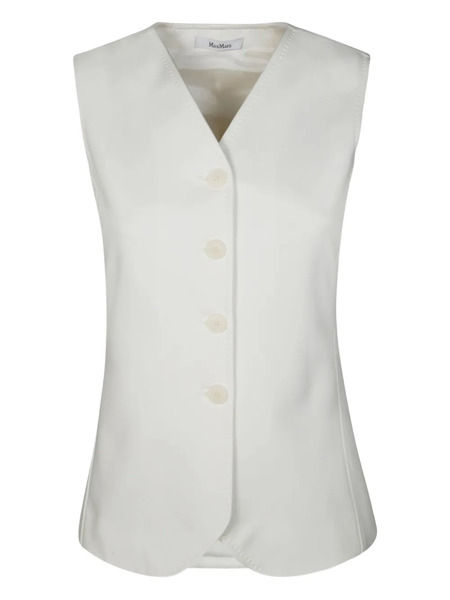  Max Mara Fornovo Jersey Gilet - Neutrals 