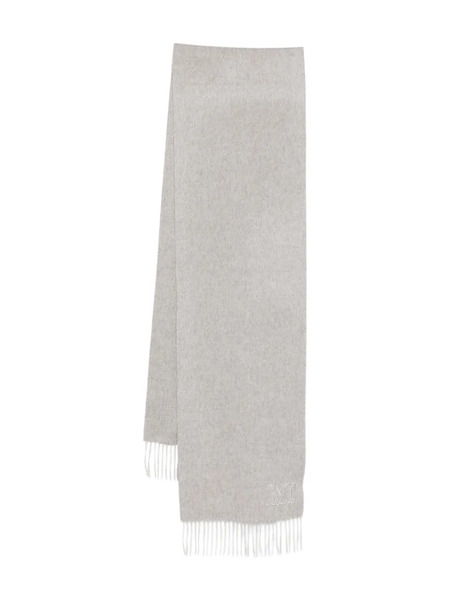  Max Mara Fringed Scarf - Grey 