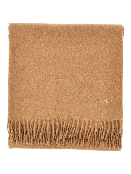  Max Mara Fringed Scarf - Neutrals 