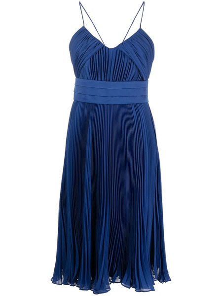  Max Mara Fully-draped Midi Dress - Blue 