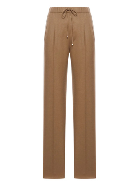  Max Mara Gatti Elasticated-waist Trousers - Brown 