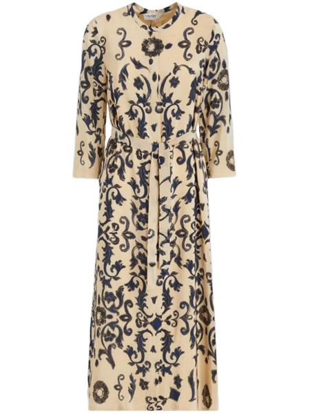  Max Mara Giuditta Midi Dress - Neutrals 