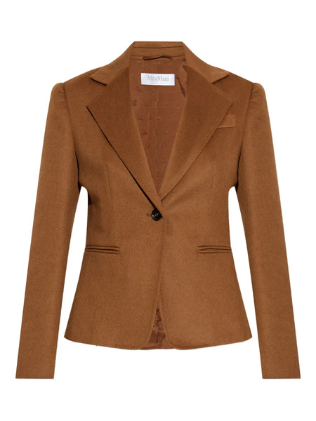  Max Mara Glenn Wool Blazer - Brown 