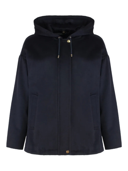  Max Mara Hooded Jacket - Blue 