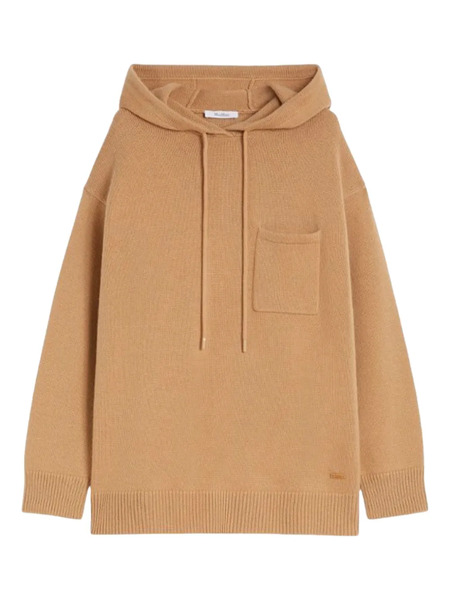  Max Mara Hooded Pocket Sweater - Brown 