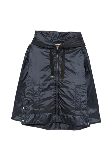  Max Mara Hooded Zip Jacket - Blue 