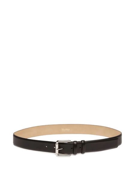 Max Mara Leather Belt - Black 
