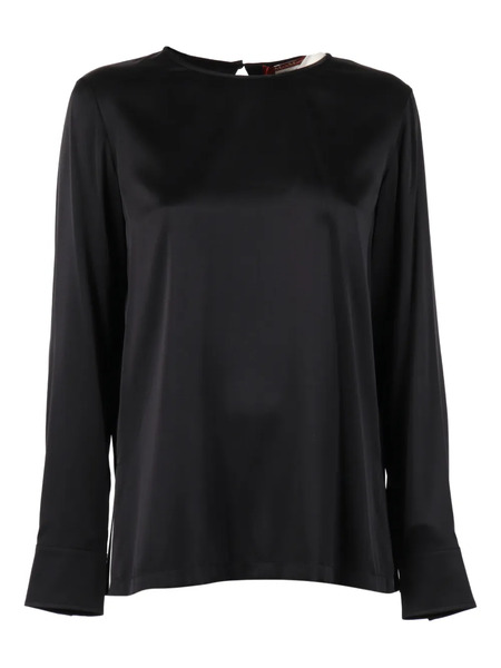  Max Mara Lodi Long-sleeve Top - Black 