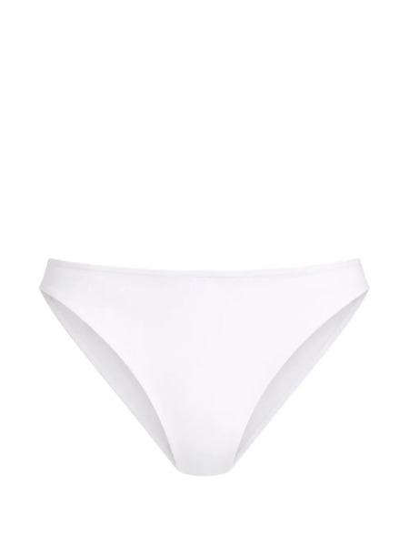  Max Mara Logo Bikini Bottom - White 