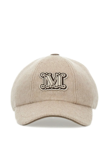  Max Mara Logo-patch Baseball Cap - Brown 