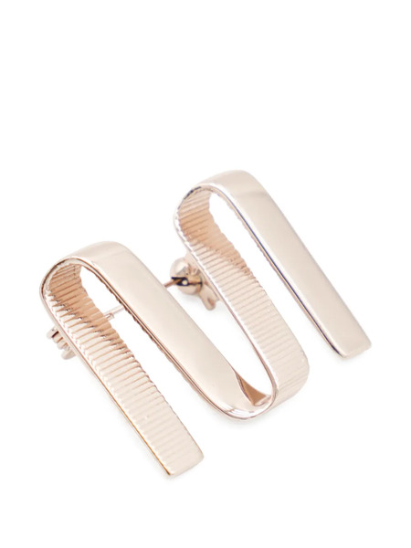  Max Mara M Letter Brooch - Gold 
