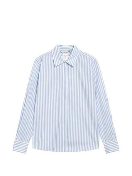  Max Mara Maccenni Striped Shirt - Blue 