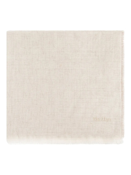  Max Mara Magic-pattern Wool Scarf - Neutrals 