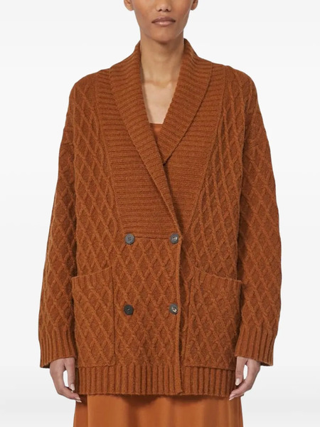  Max Mara Mirca Cardigan - Brown 