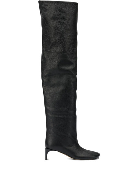  Max Mara 45mm Over-the-knee Boots - Black 