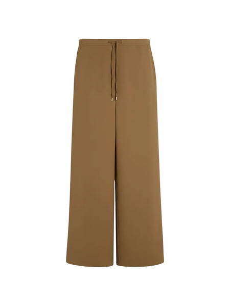  Max Mara Mstcorone Drawstring Palazzo Pants - Brown 