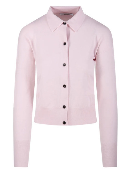  Max Mara Mxmmedeola Buttoned Cardigan - Pink 