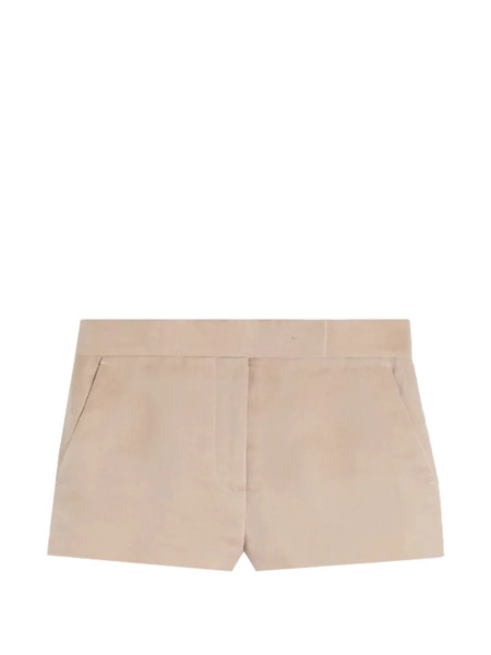  Max Mara Mxsaerosi Buttoned Shorts - Neutrals 