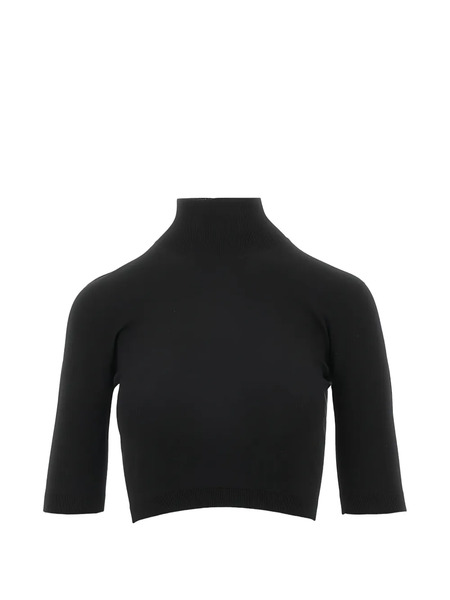  Max Mara Mxscanale Turtleneck Top - Black 