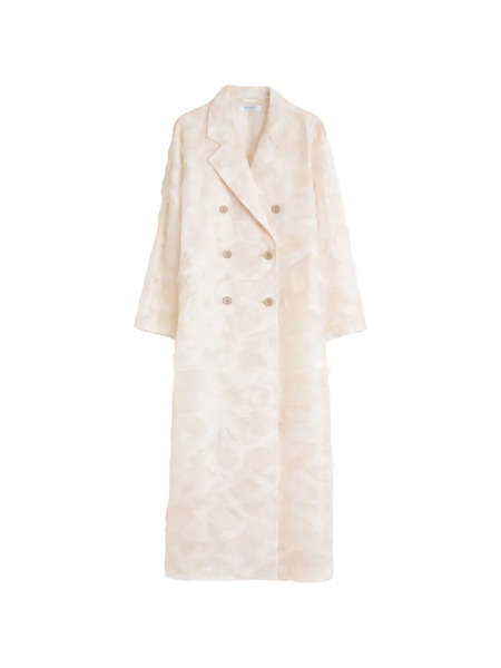  Max Mara Mxsmito Double-breasted Coat - Neutrals 
