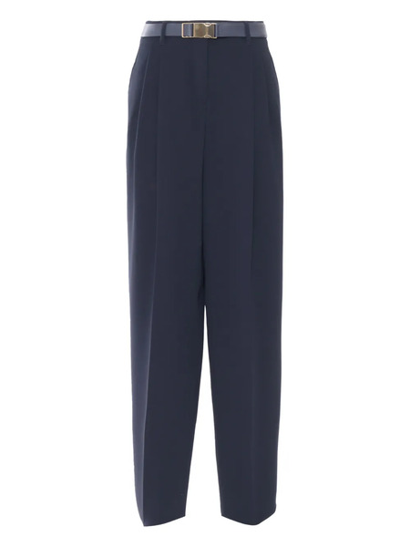  Max Mara Neottia Belted Trousers - Blue 