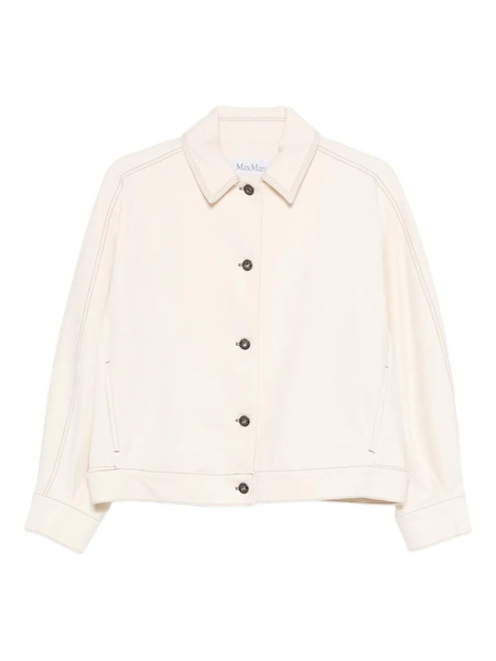  Max Mara Nettare Denim Jacket - Neutrals 