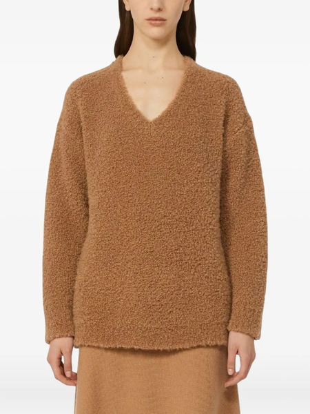  Max Mara Pantera Sweater - Brown 