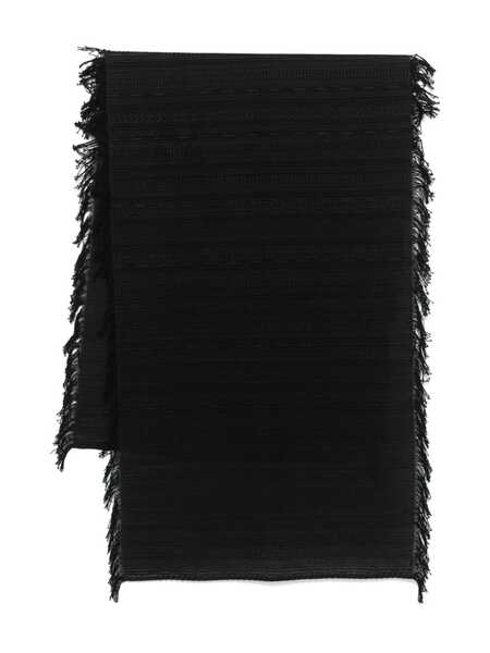  Max Mara Patterned-jacquard Scarf - Black 