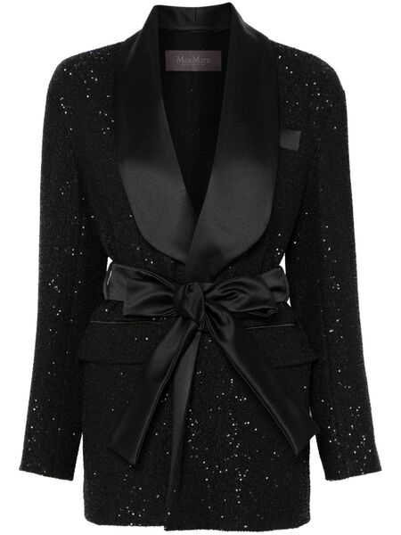  Max Mara Pau Blazer - Black 