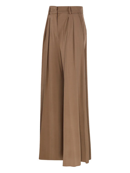  Max Mara Pleated Trousers - Brown 