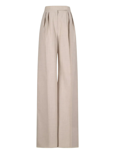  Max Mara Pleated Trousers - Neutrals 