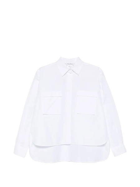  Max Mara Pocket Layered Shirt - White 
