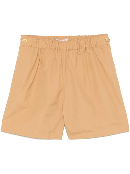  Max Mara Poplin Shorts - Brown 