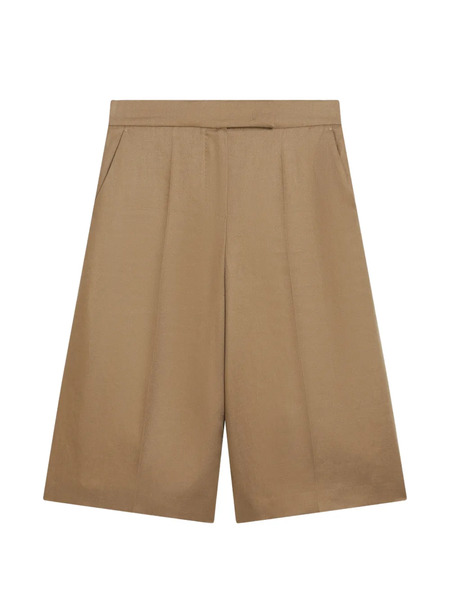  Max Mara Pressed-crease Bermuda Shorts - Brown 