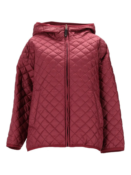  Max Mara Quilted-hooded Jacket - Red 