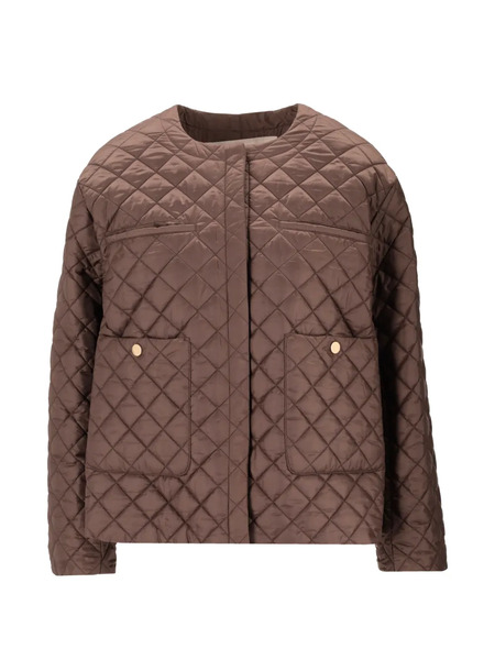  Max Mara Quilted Jacket - Brown 