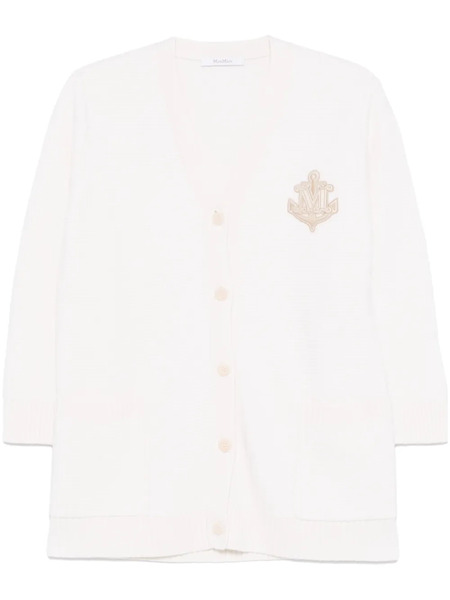  Max Mara Ravello Cardigan - 1 White 