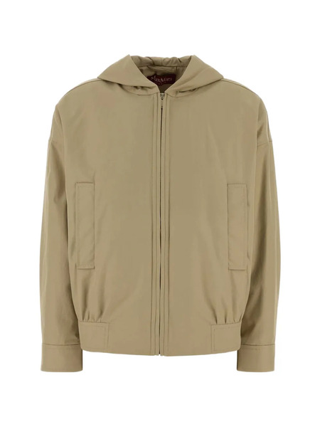  Max Mara Risorsa Hooded Cotton Jacket - Neutrals 