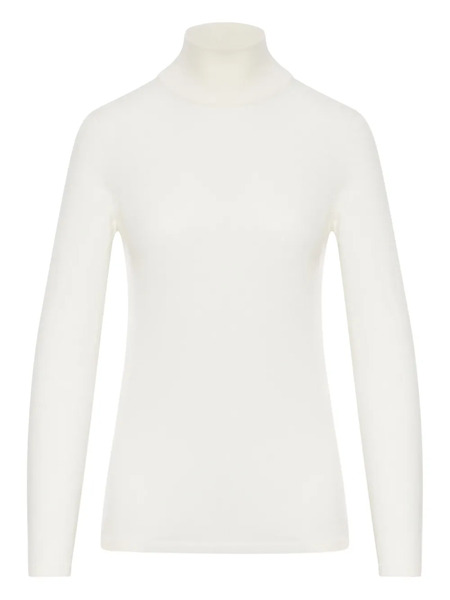  Max Mara Roll-neck Cashmere Sweater - White 