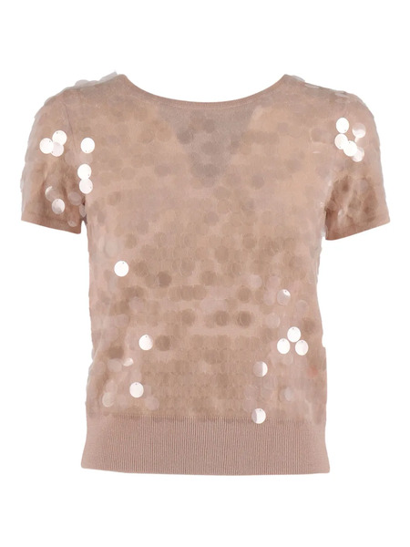  Max Mara Saio Short-sleeve Sweater - Pink 